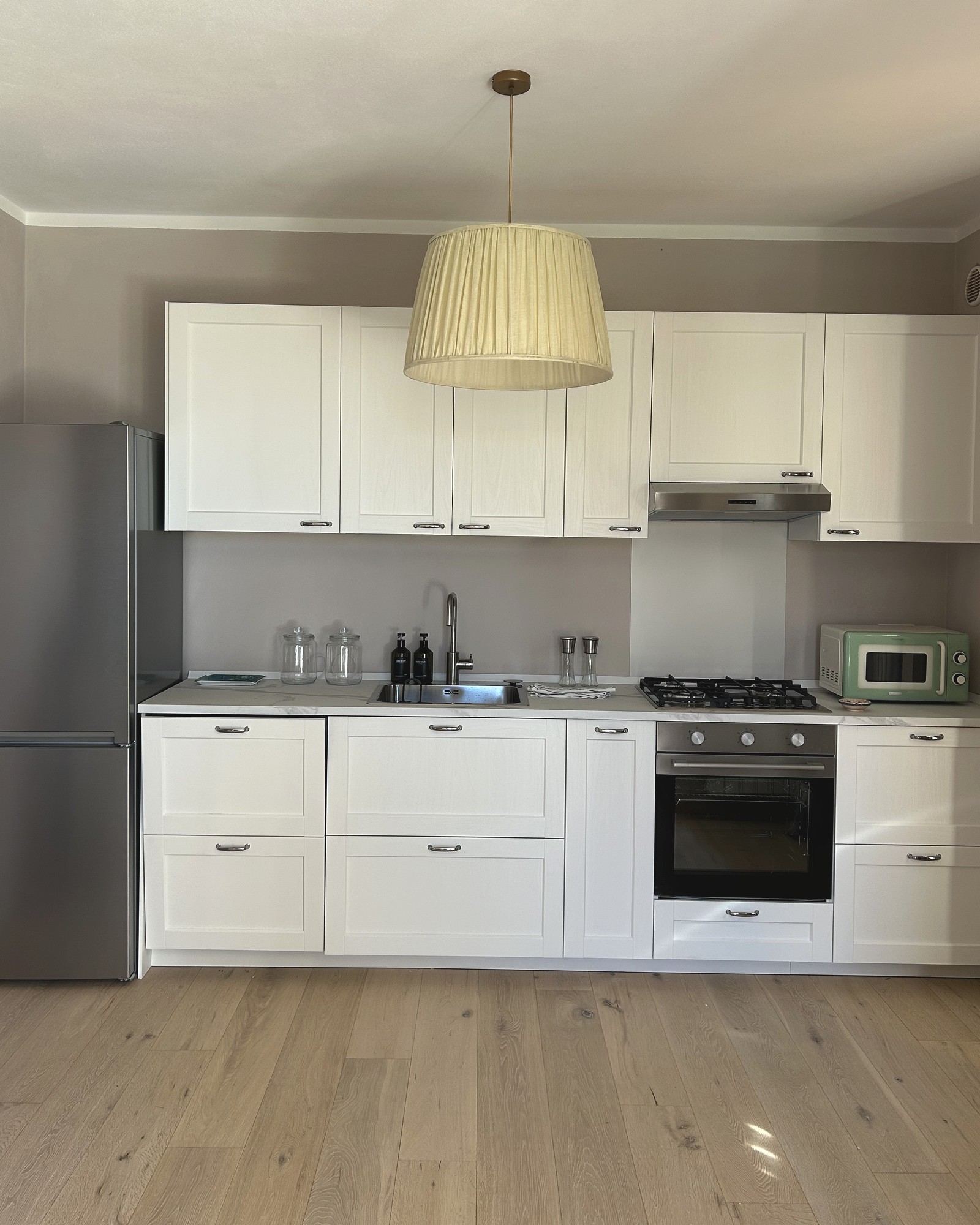 The villa kitchen